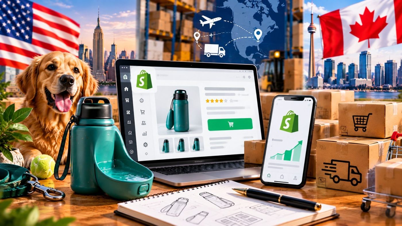How to Build a Shopify Dropshipping Store for the USA & Canad